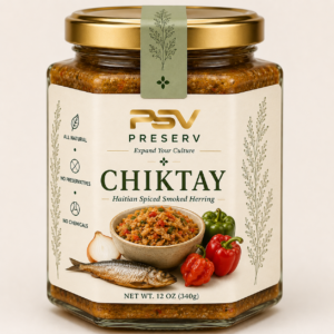 Preserv Chiktay – Traditional Haitian Smoked Herring Spread