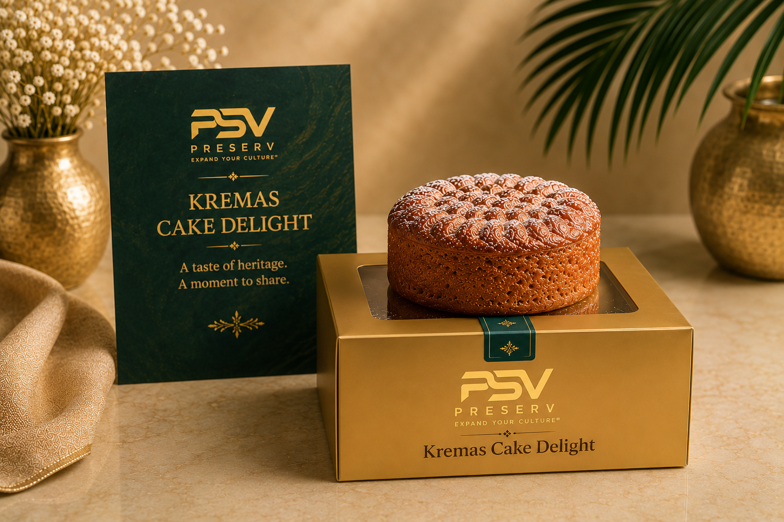 Preserv Petit Kremas Cake Delight – Caribbean Dessert Cake